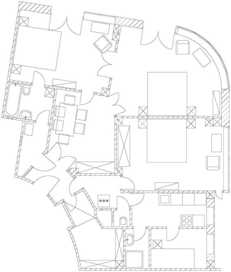 Europe Heart Apartment For 9 Будапеща Екстериор снимка